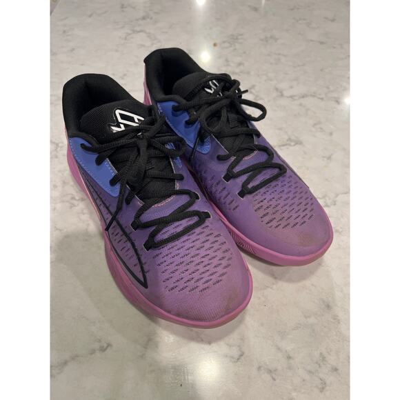 Puma Women’s Stewie 1 'Causing Trouble' Basketball Sneakers Size‎ 9 Purple Pink - Picture 5 of 11